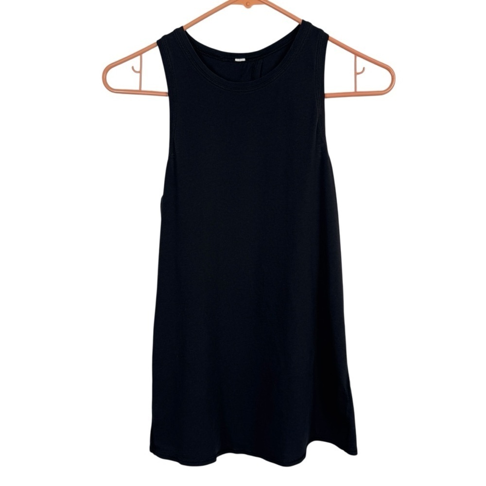 Lululemon All Tied Up Tank, Black, Size 4 - Picture 7 of 13